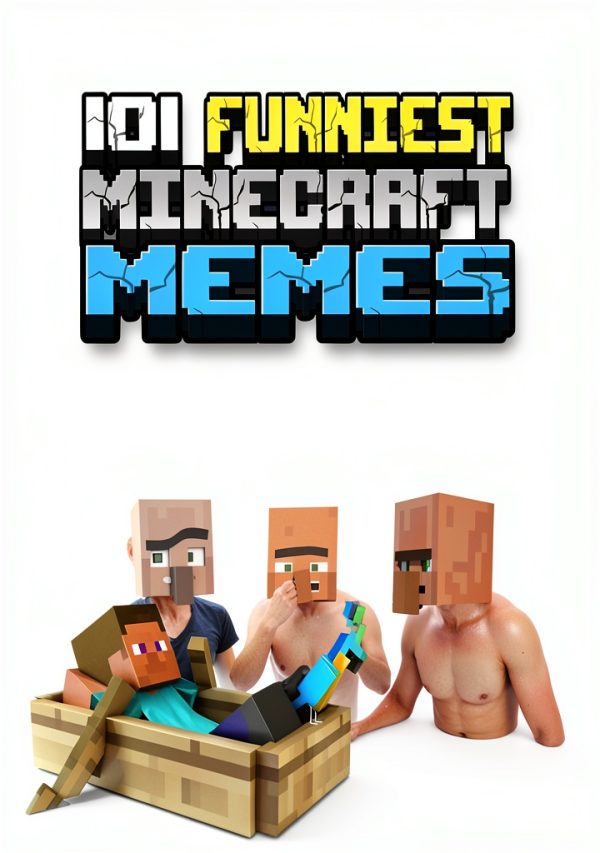 Minecraft Funniest Memes Kindle eBook Guide 110 Pages-0