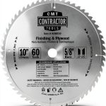 CMT K06010 ITK Contractor Finish Table Saw Blade 10" x 0.094" 60T-0