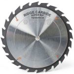 Ridge Carbide 10" 24T Super Rip Table Saw Blade Top Grind Thin Kerf-0