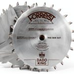 Forrest 8in Dado King Set - 24 C4 Carbide Teeth Table Saw Blade-0