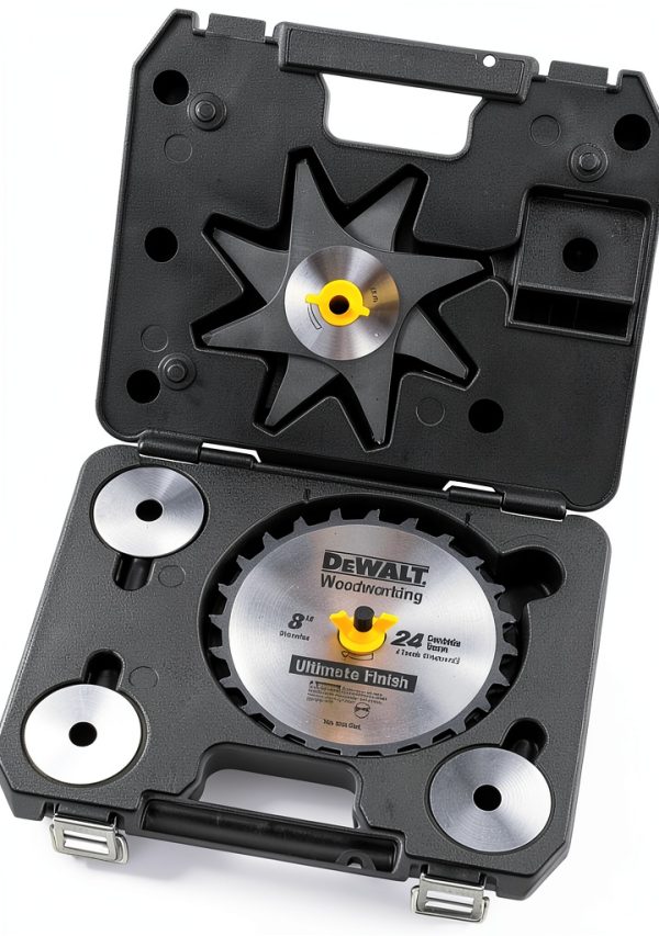 DEWALT Dado Blade Set, 8-Inch, 24-Tooth (DW7670)-0