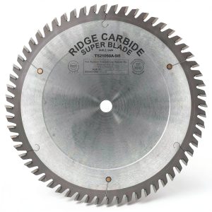Ridge Carbide 10" 60T Ultra Table Saw Blade +5° ATB Hook-0