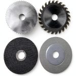 Replacement Saw Blades for Zericuf Mini Table Saw（80-85MM Diameter 16MM Aperture） Contains 4 Types of Saw Blades-0