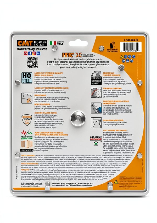 CMT 250.024.10 ITK Xtreme Industrial Rip Saw Blade, 10-Inch x 24 Teeth ATB Grind with 5/8-Inch Bore-2