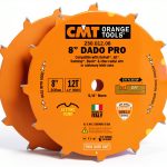 CMT 230.012.08 Dado Pro Set, 8-Inch x 12 Teeth FTG+ATB Grind with 5/8-Inch Bore-0