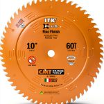 CMT P10060 ITK Plus Finish Saw Blade, 10 x 60 Teeth, 10° ATB+Shear with 5/8-Inch bore-0